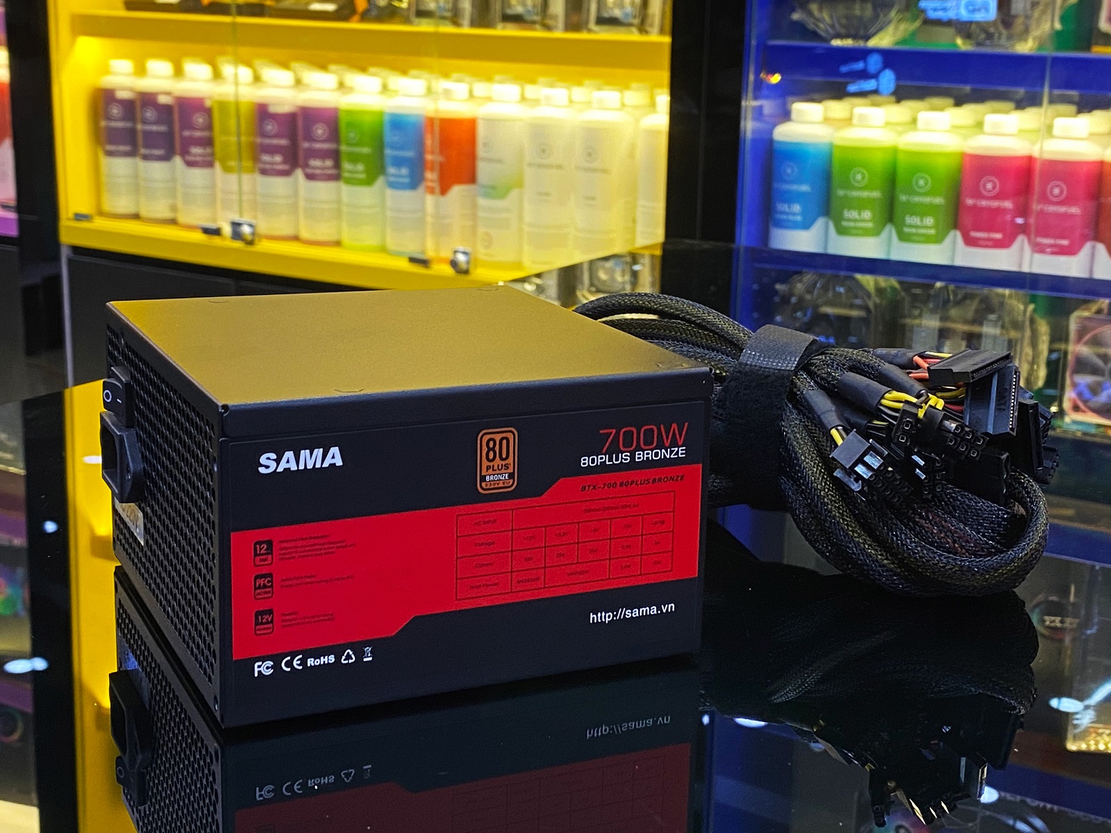 Nguồn SAMA BTX-700 700W ( 80 Plus Bronze/Màu Đen) giới thiệu 2